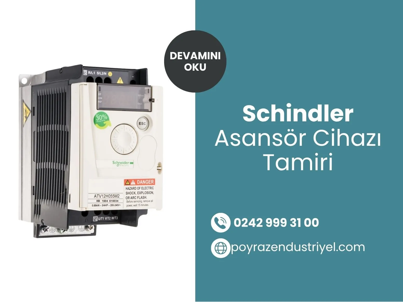 Schindler Asansör Cihazı Tamiri